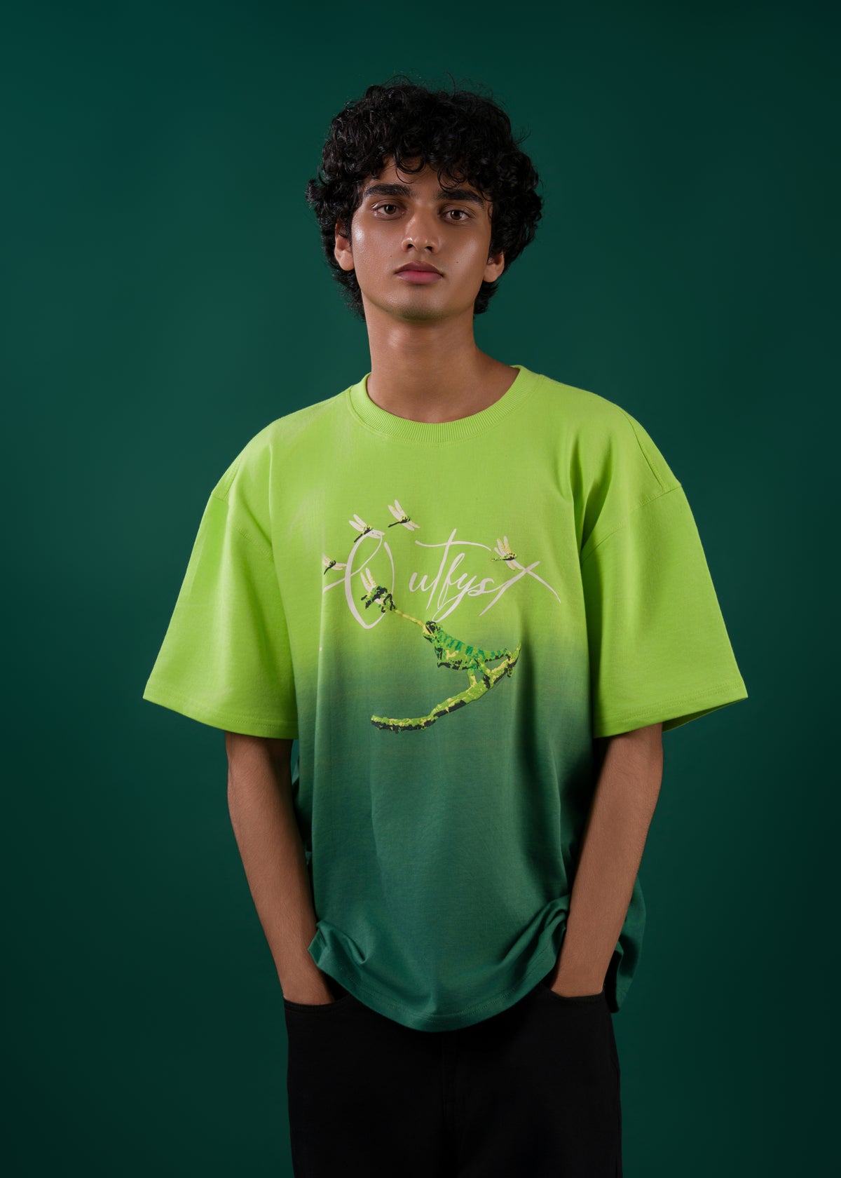 Green Chameleon Habitat T-Shirt